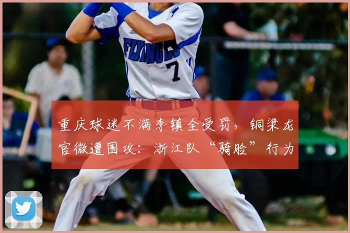 重庆球迷不满李镇全受罚，铜梁龙官微遭围攻：浙江队“骑脸”行为该被举报